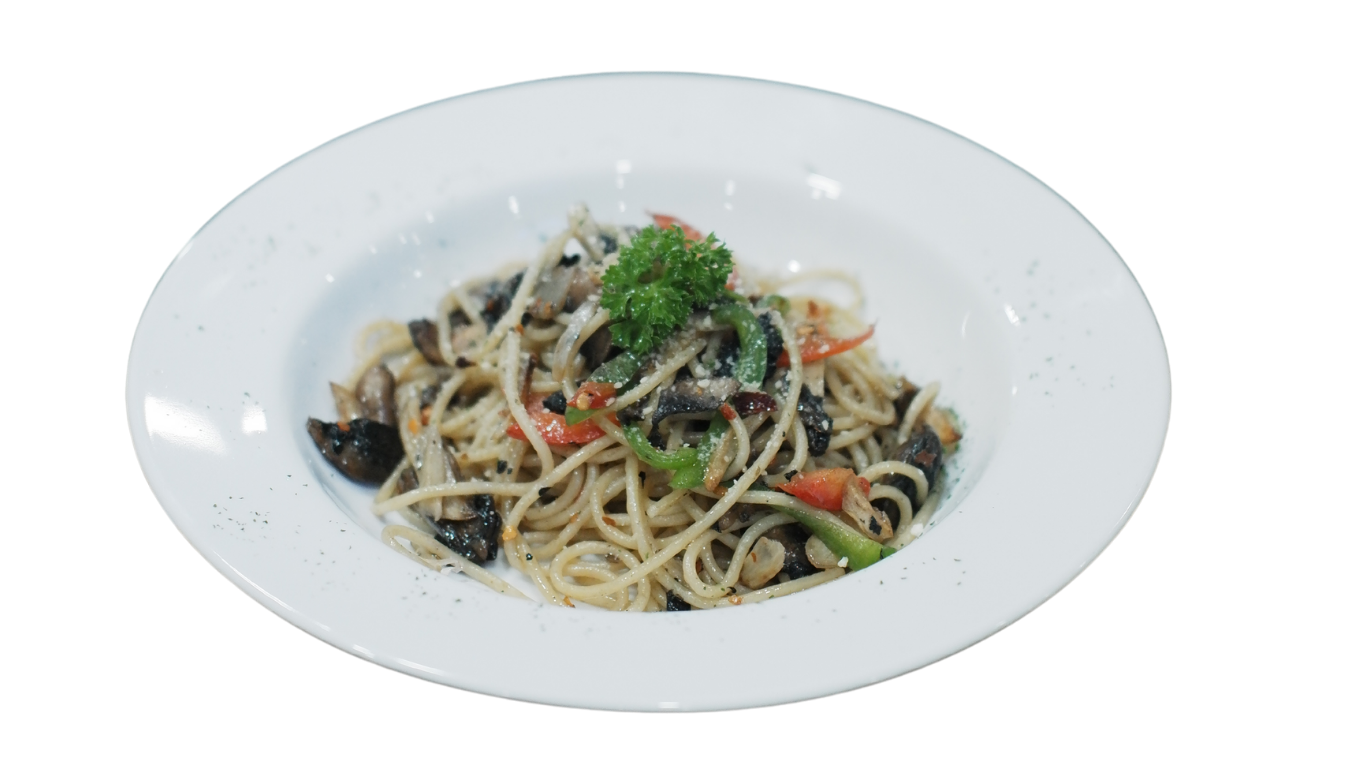 Mushroom Aglio Olio foto by mangolango